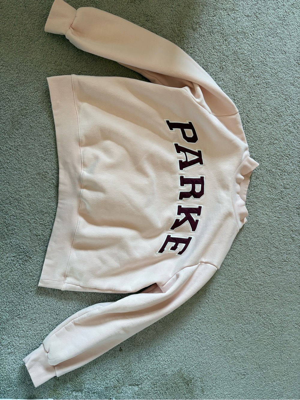 Parke Rosewood Mockneck Sweatshirt L/XL